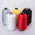 Factory supplier customization dope dyed recycled sewing thread spun polyester